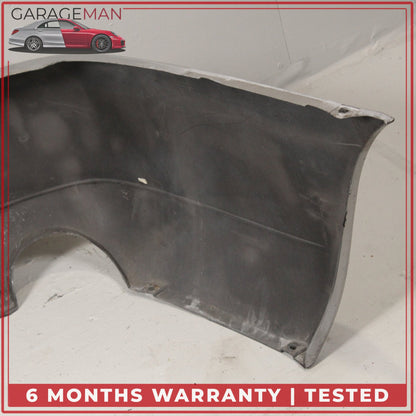 1999-2001 Porsche 911 Carrera 996 Rear Bumper Cover Arctic Silver Metallic OEM