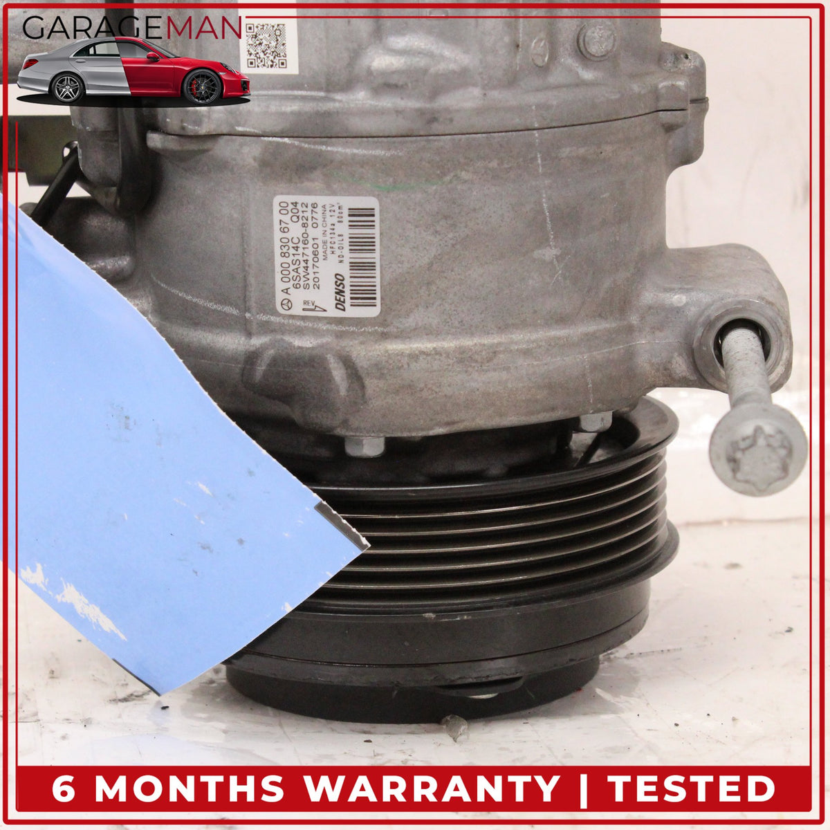 2015-2023 Mercedes X253 GLC300 AC A/C Air Conditioning Compressor 0008306700 OEM