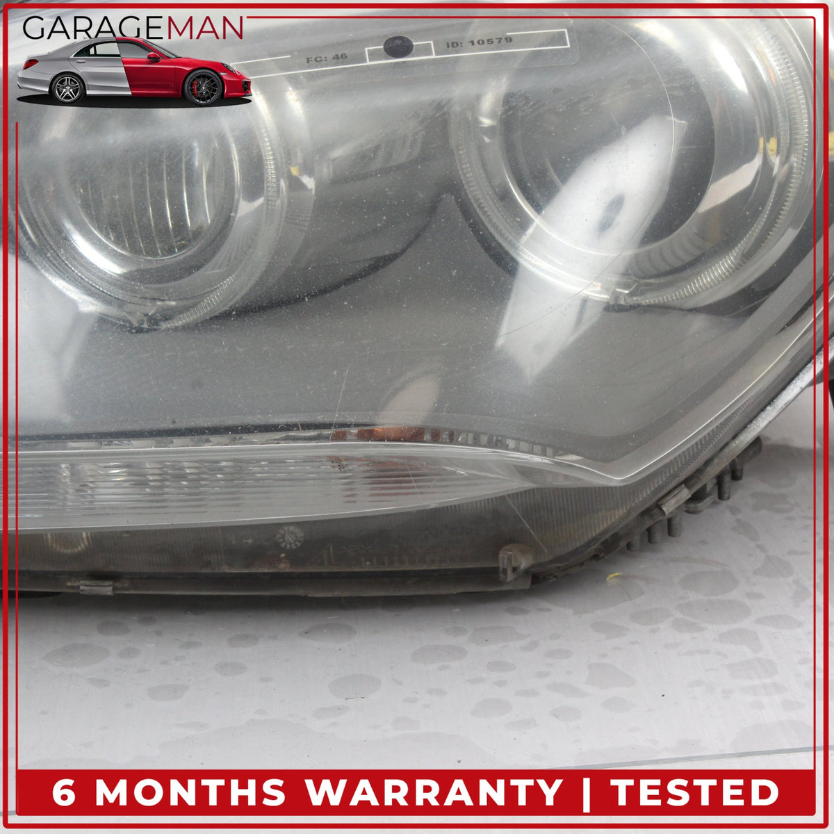 2012-2015 BMW 640i F12 Front Left Side Xenon HID Head Light Lamp 7222093 OEM