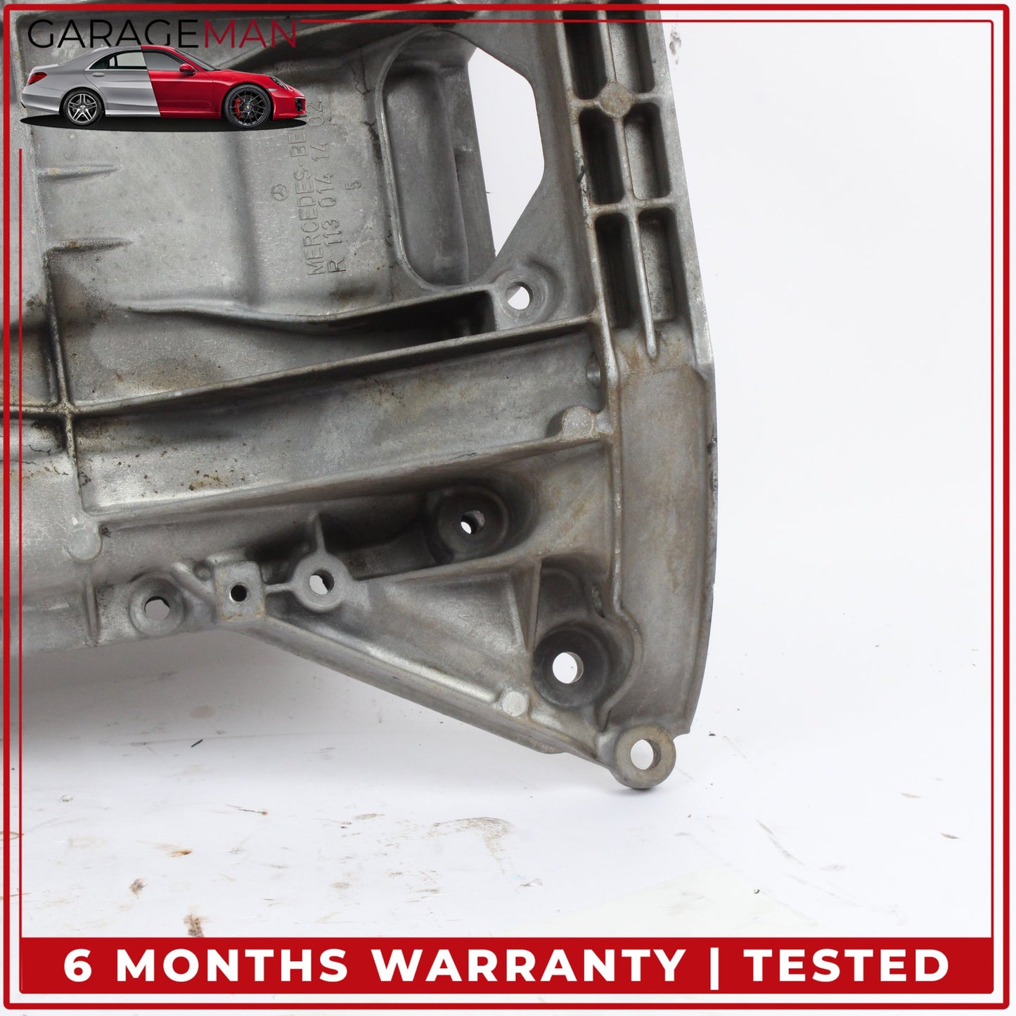1998-2006 Mercedes W220 S430 CLK430 Engine Motor Upper Oil Pan 1130141402 OEM