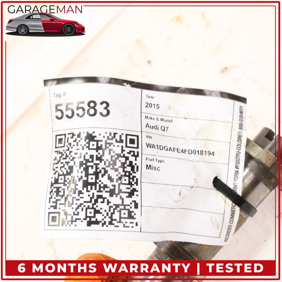 2011-2018 Audi Q7 Q5 S5 SQ5 3.0L Left Side Intake Camshaft 06E109101BH OEM