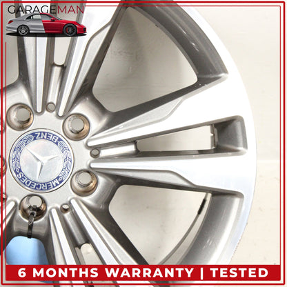 2014-2017 Mercedes C207 E400 Coupe Rear Wheel Rim 8.5JX18H2 ET49 2074013002 OEM