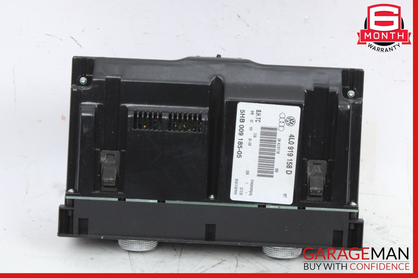 2007-2009 Audi Q7 Rear AC Climate Control Switch Panel 4L0919158D Genuine