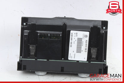 2007-2009 Audi Q7 Rear AC Climate Control Switch Panel 4L0919158D Genuine