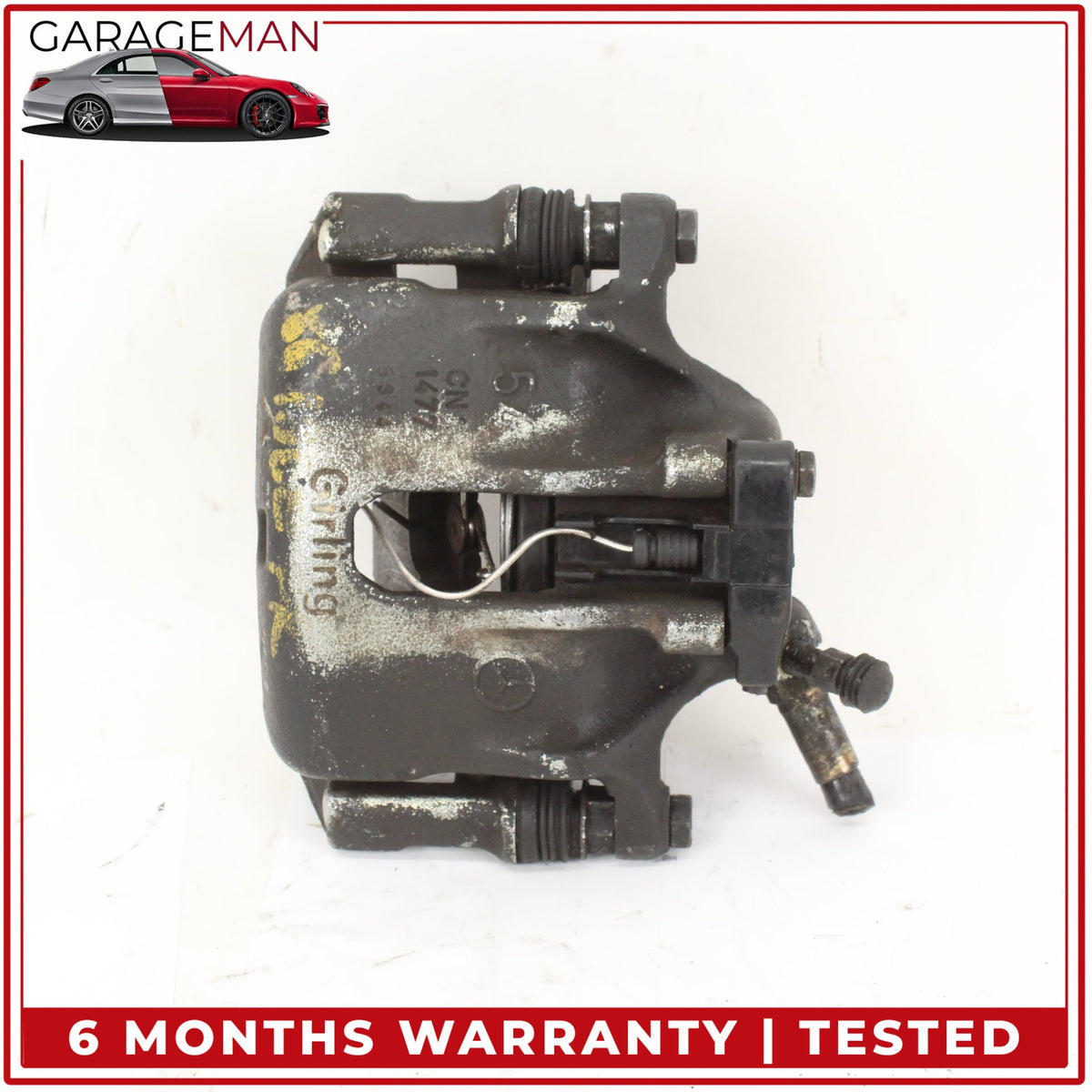 1986-1993 Mercedes W201 190E Front Left and Right Side Brake Caliper Set OEM