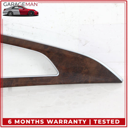 2012-2018 Audi A6 A7 Front and Rear Side Door Trim Cover Panel Wood Set OEM