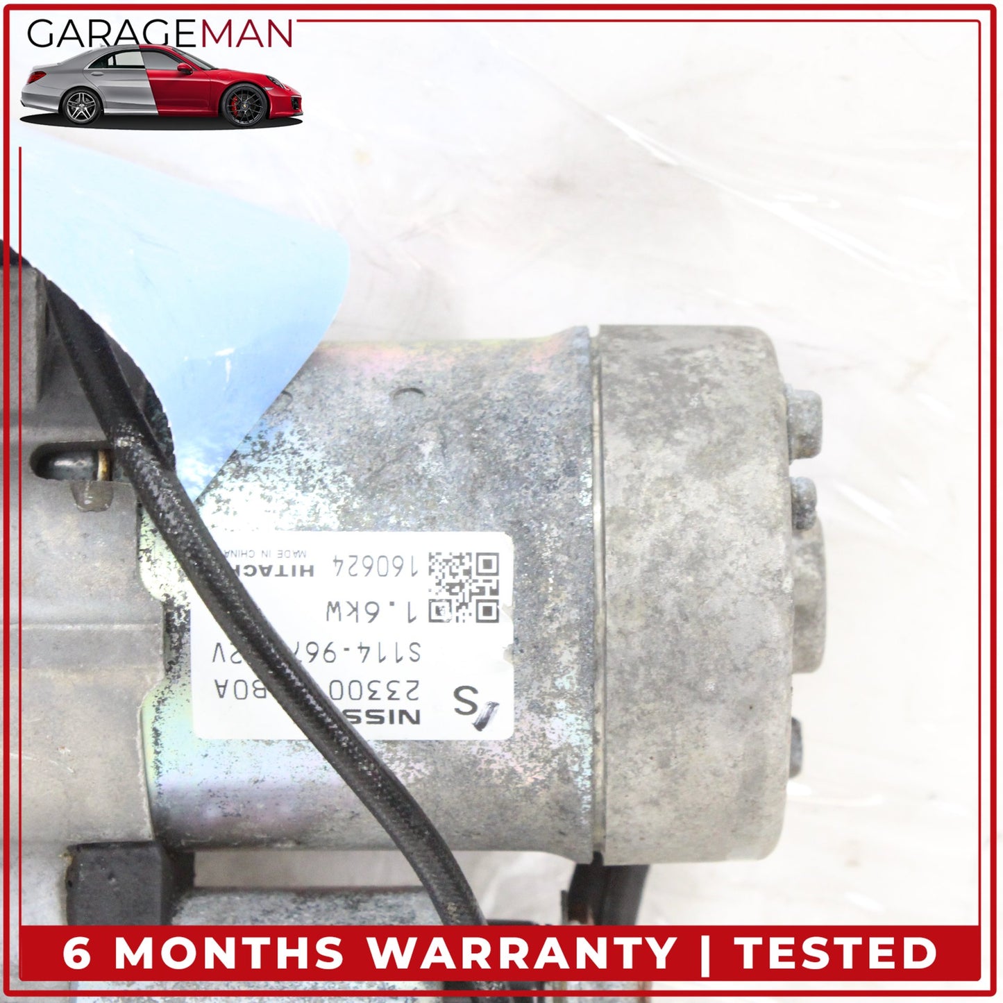 2014-2019 Infiniti Q50 Q60 3.0L 3.7L Engine Starter Motor 233004GB0A OEM
