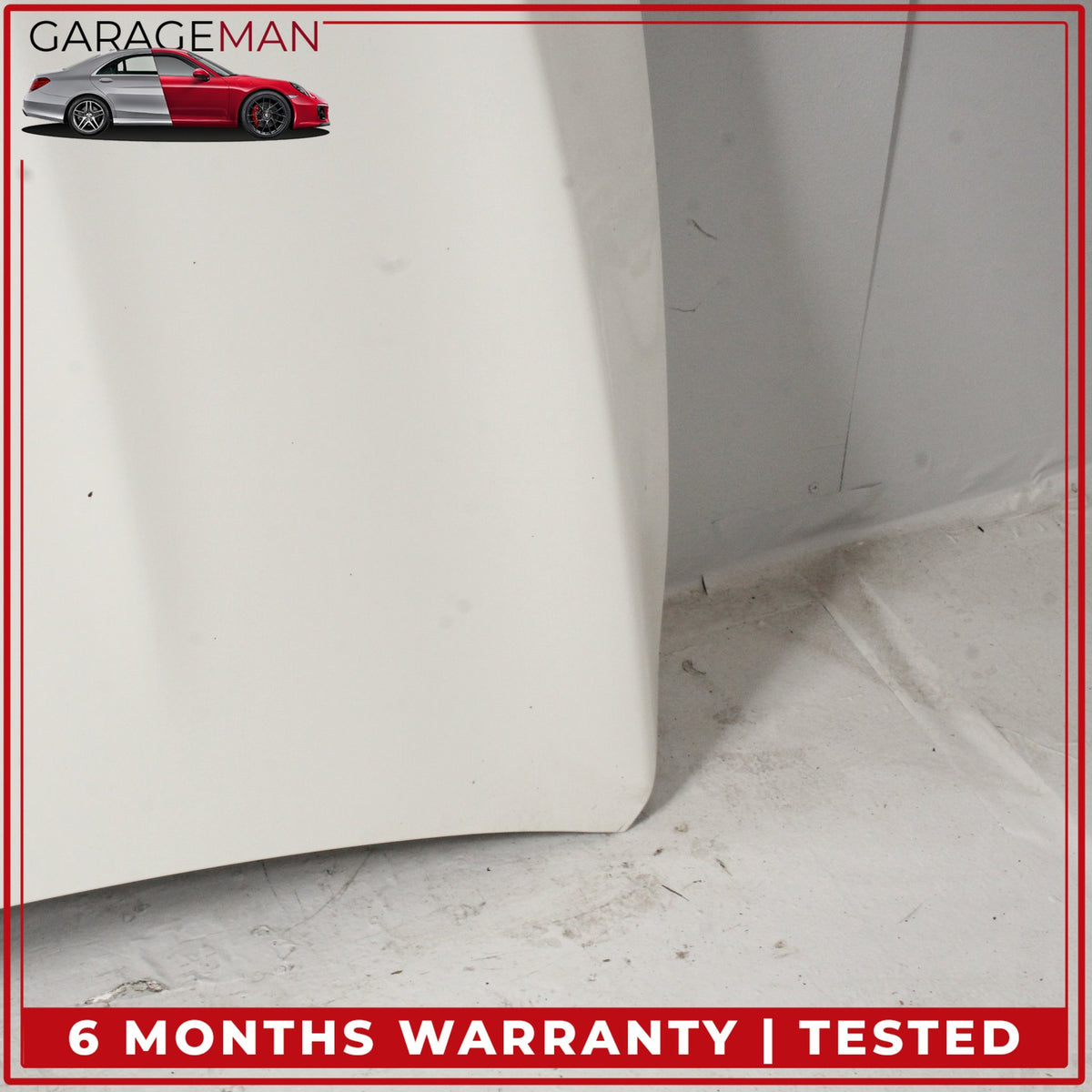 2014-2019 Mercedes C117 CLA250 Sedan Front Hood Bonnet Panel Calcite White OEM