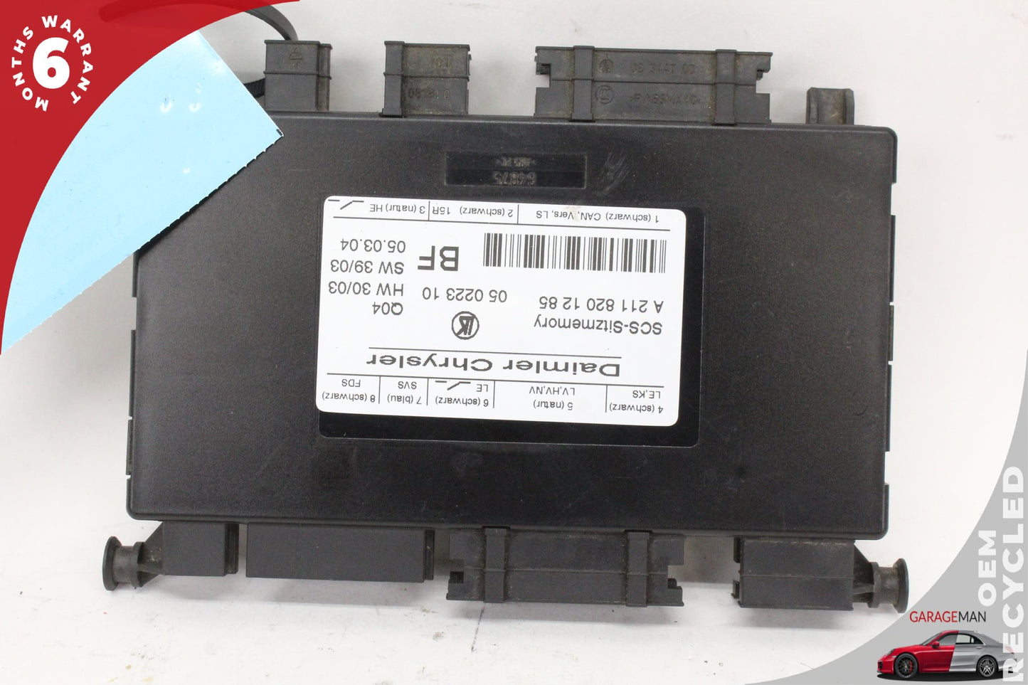 2003-2012 Mercedes W211 E500 Front Right Side Seat Control Module 2118201285 OEM