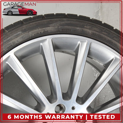 2015-2023 Mercedes W205 C300 Rear Wheel Rim w/ Tire 8.5JX19H2ET52 2054011400 OEM