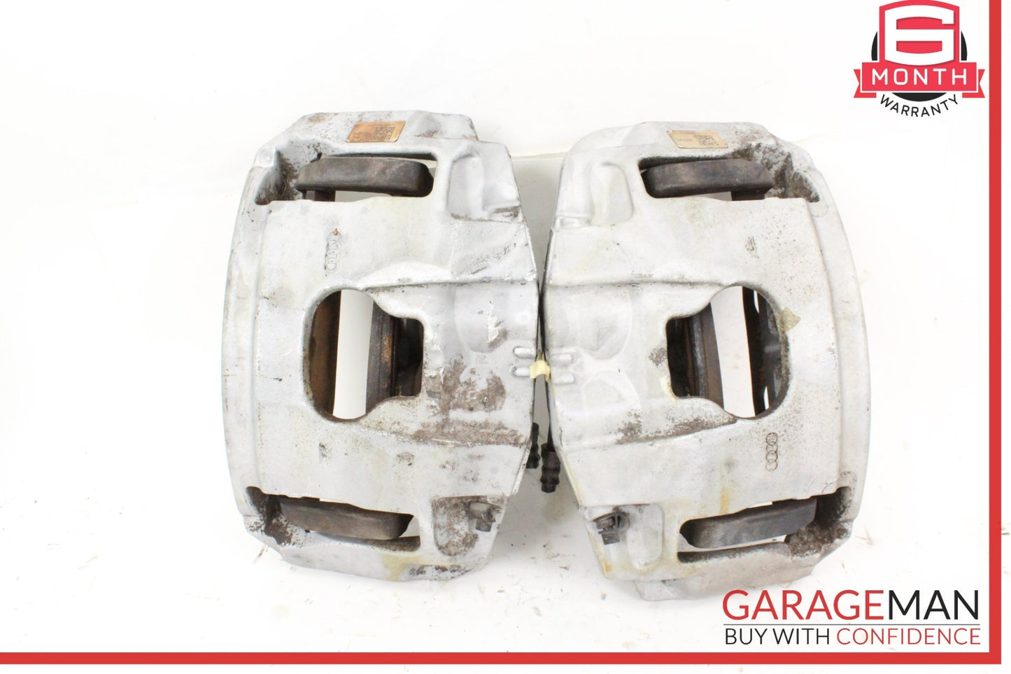 2012-2018 Audi A6 C7 Front Left and Right Side Brake Caliper Set 4G06AC OEM