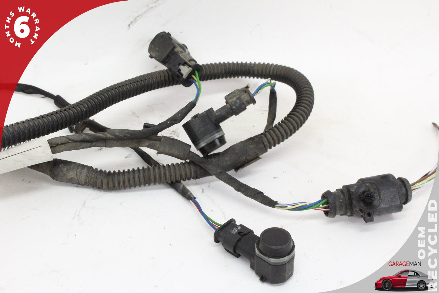 2011-2014 Porsche Cayenne 958 Bumper Wiring Harness Park Parking Sensors OEM