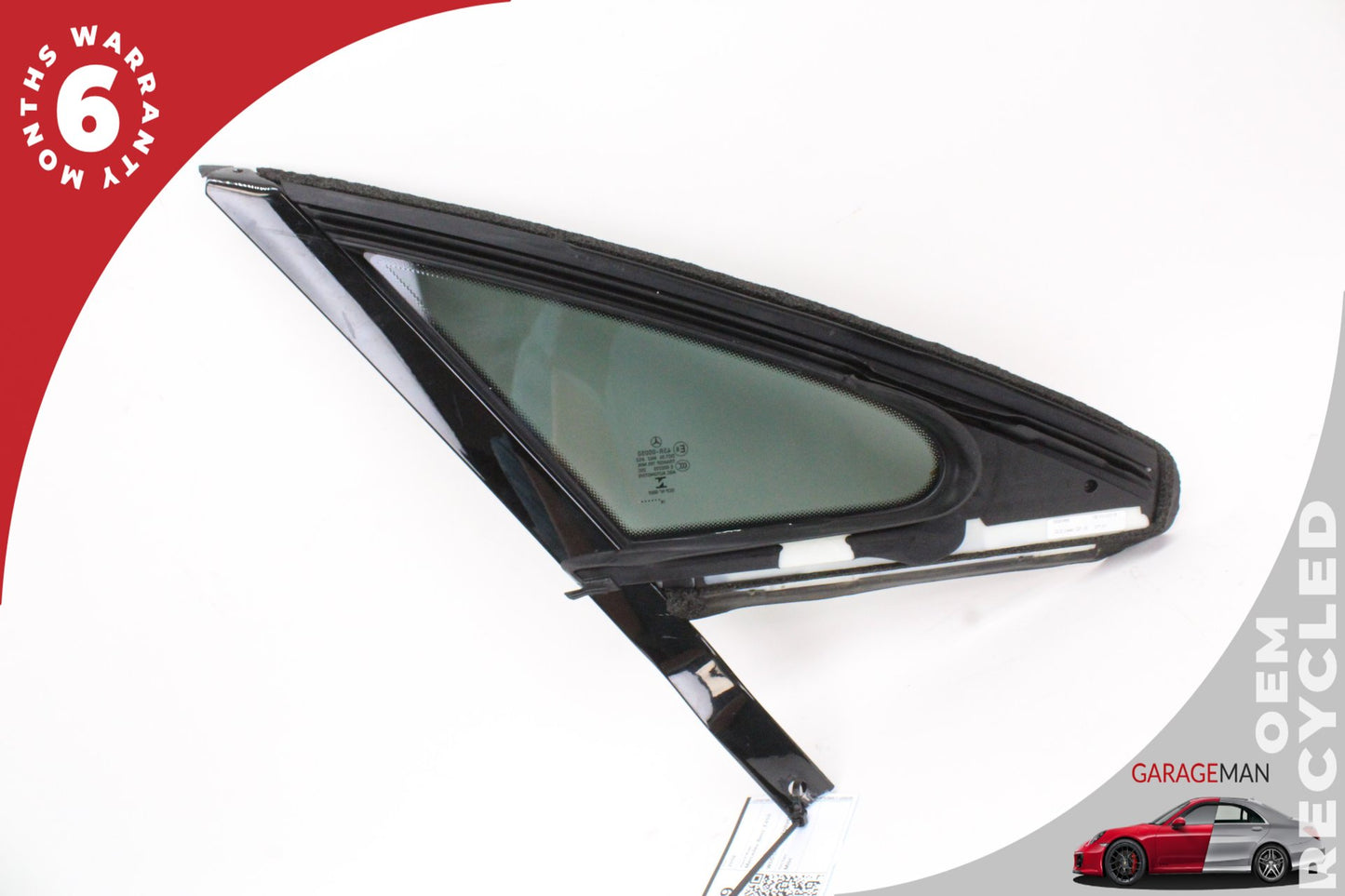 2018-2023 Mercedes W238 E450 E400 Coupe Rear Right Side Quarter Window Glass OEM