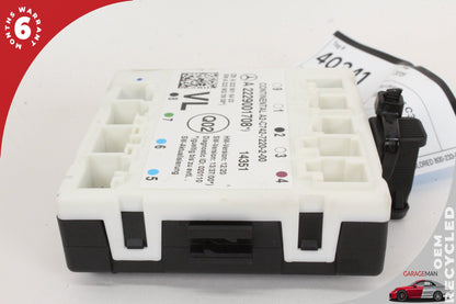 2015-2020 Mercedes W205 C300 C400 Front Left Door Control Module 2229001708 OEM