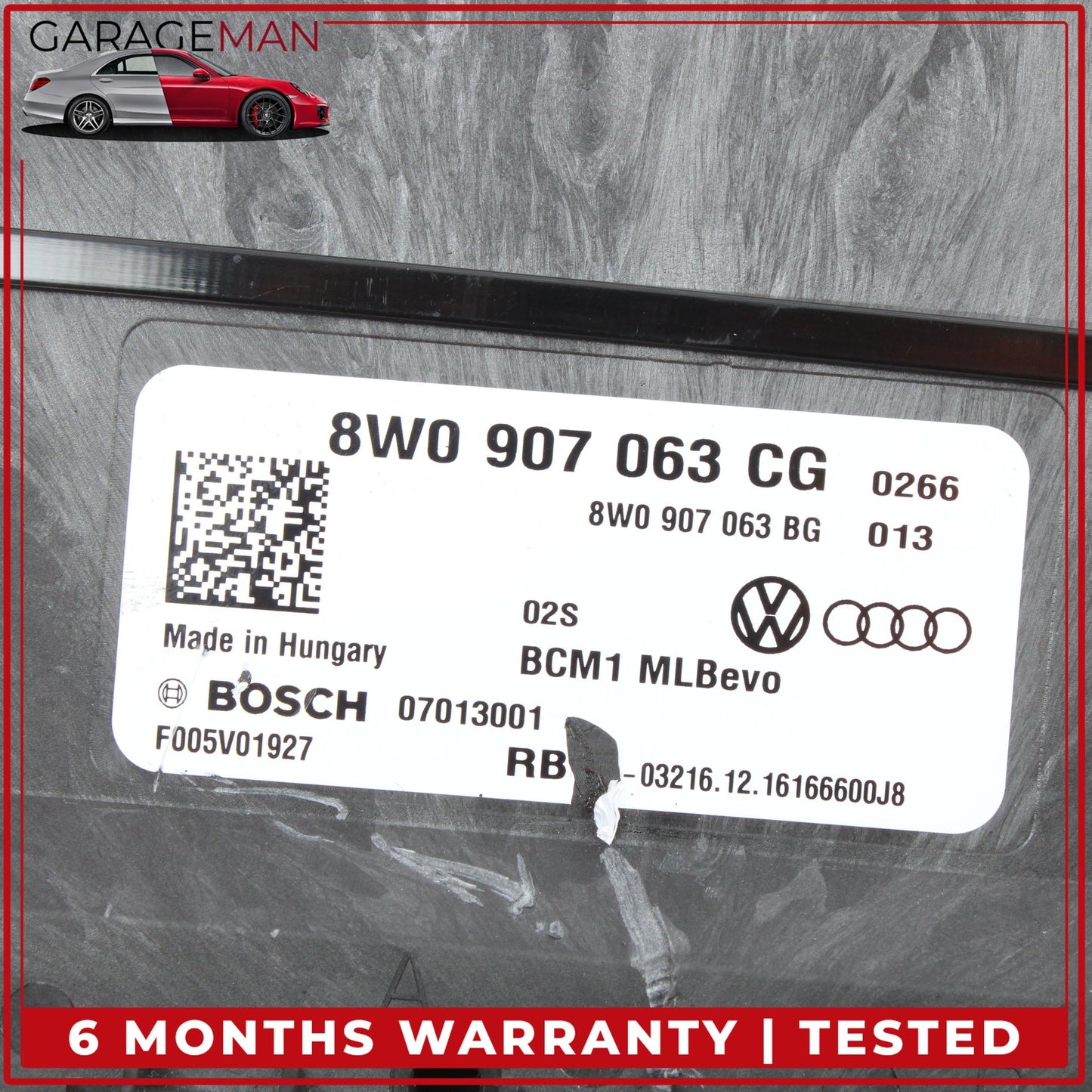2017-2024 Audi Q7 A4 A5 S4 S5 SQ5 Onboard Supply Control Module 8W0907063CG OEM