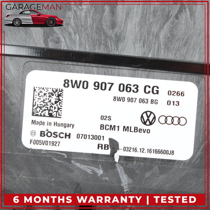 2017-2024 Audi Q7 A4 A5 S4 S5 SQ5 Onboard Supply Control Module 8W0907063CG OEM