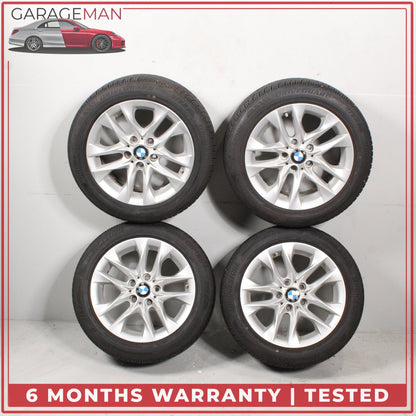 2010-2015 BMW X1 E84 Wheel Rim w/ Tire Set of 4 7.5JX17EH2 IS34 6861846 OEM
