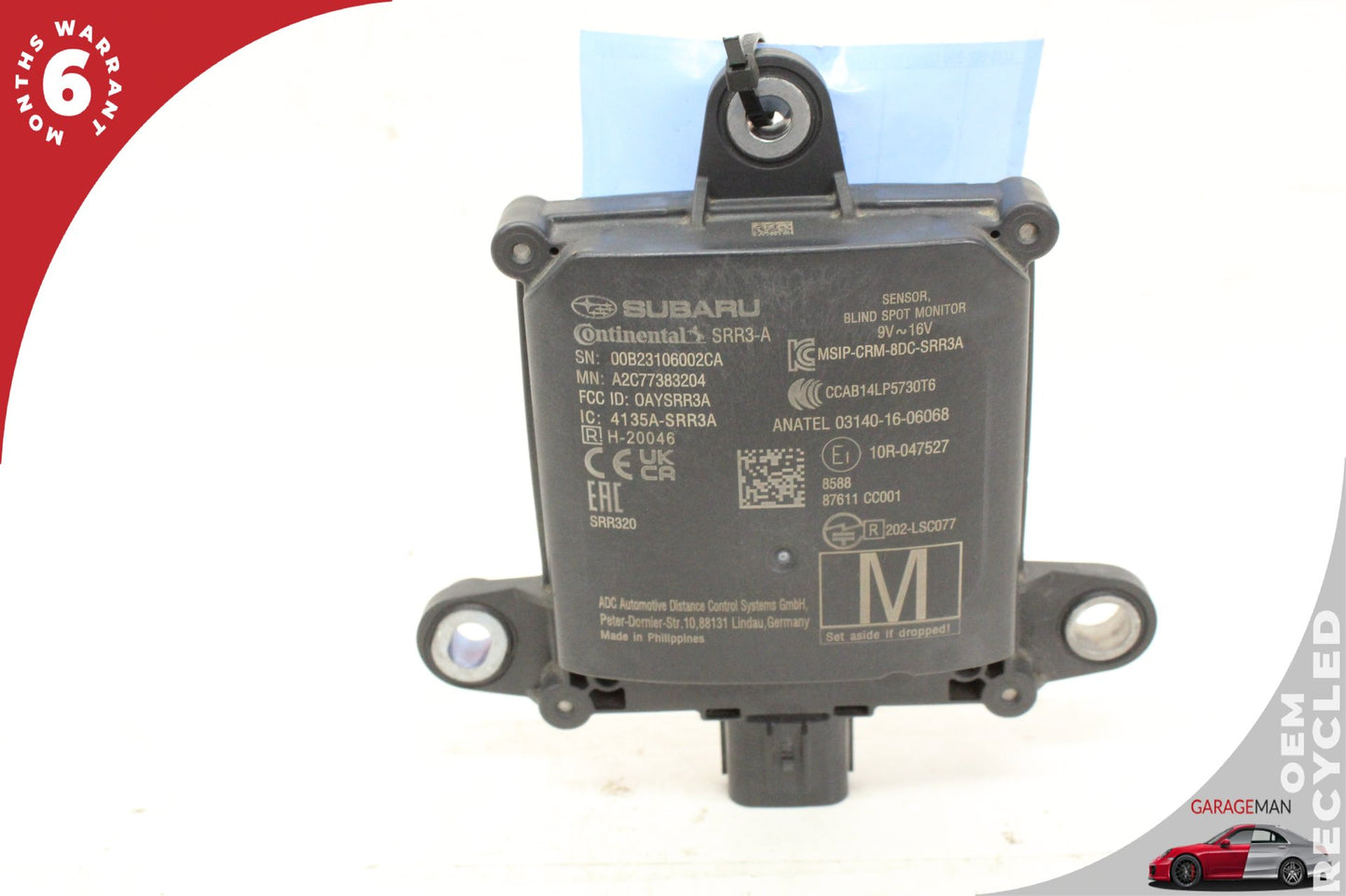 2022-2025 Subaru BRZ Toyota GR86 Blind Spot Radar Sensor Module 4135ASRR3A OEM