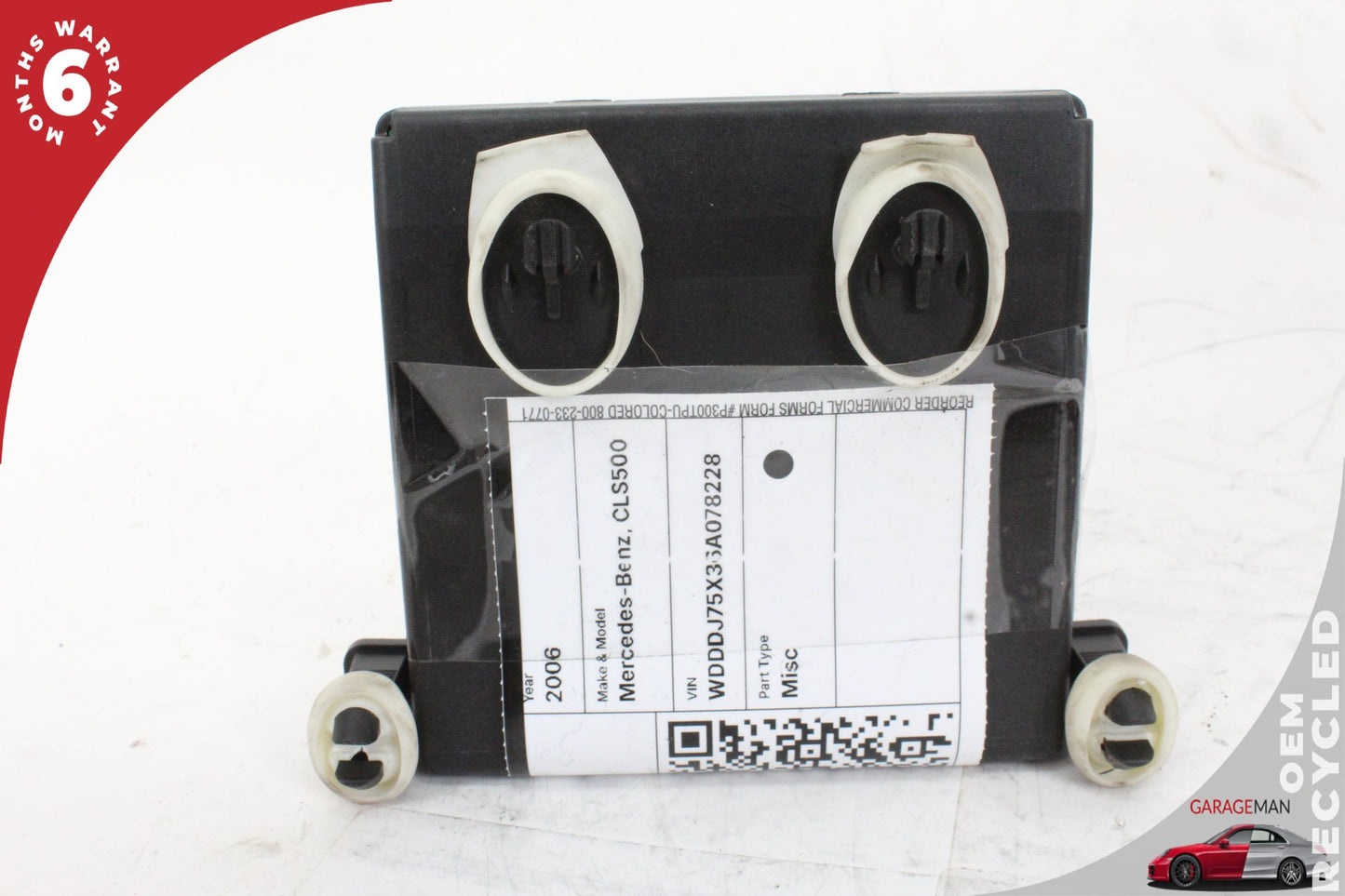 06-11 Mercedes CLS500 W219 Rear Left Door Control Module 2198200226 OEM