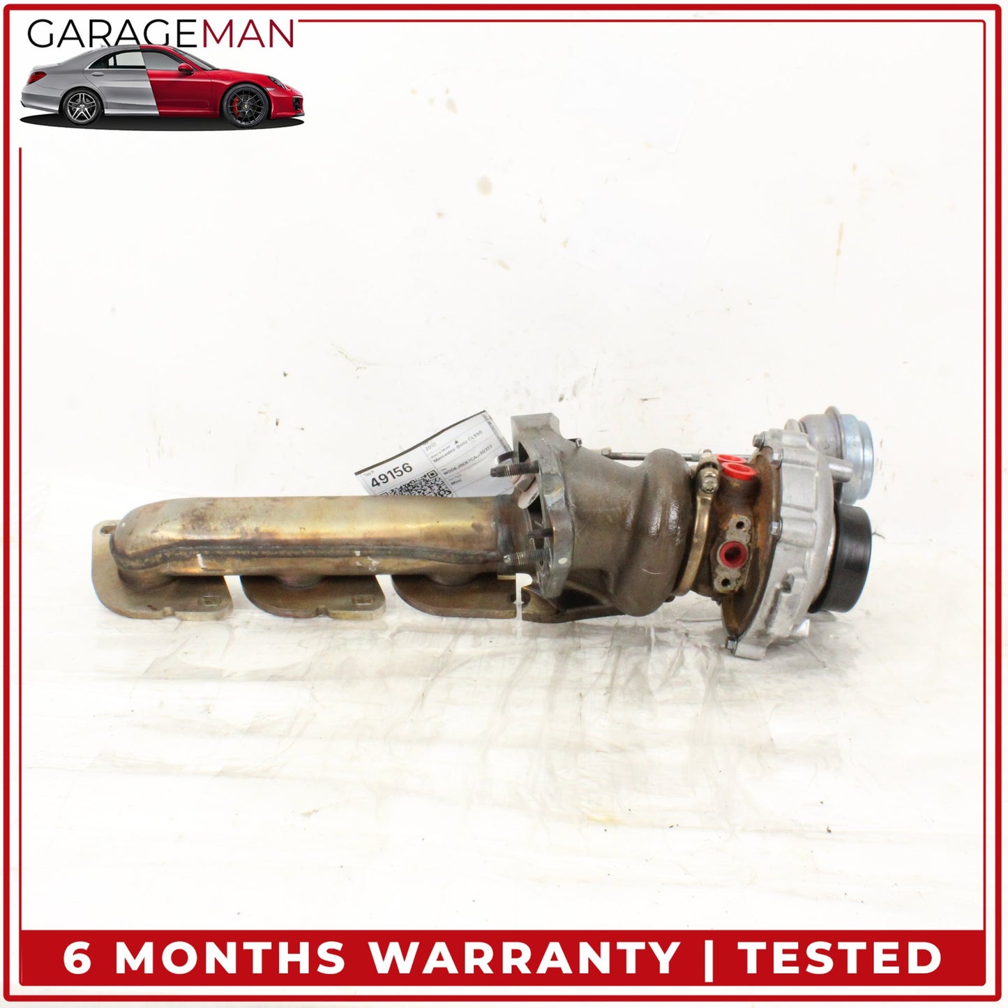 2011-2020 Mercedes W216 CL550 M278 Right Turbocharger Turbo Charger Manifold OEM