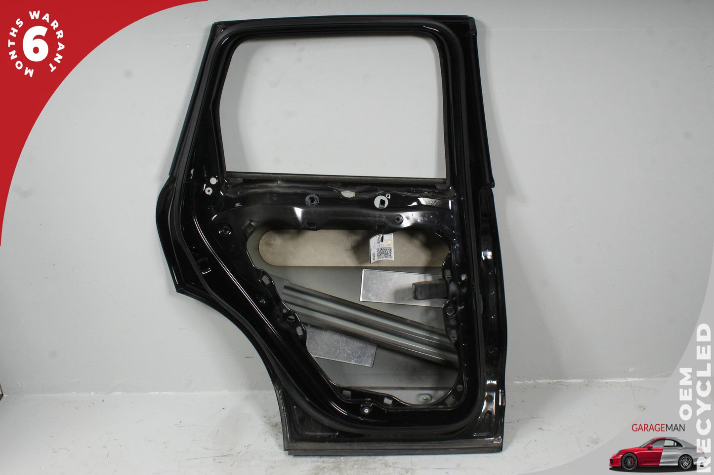 2011-2018 Porsche Cayenne 958 Rear Left Side Door Shell Black 95853301100 OEM