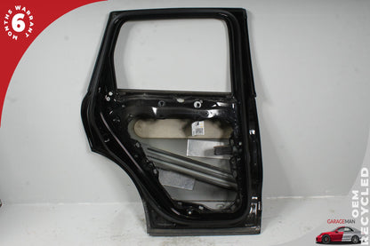 2011-2018 Porsche Cayenne 958 Rear Left Side Door Shell Black 95853301100 OEM