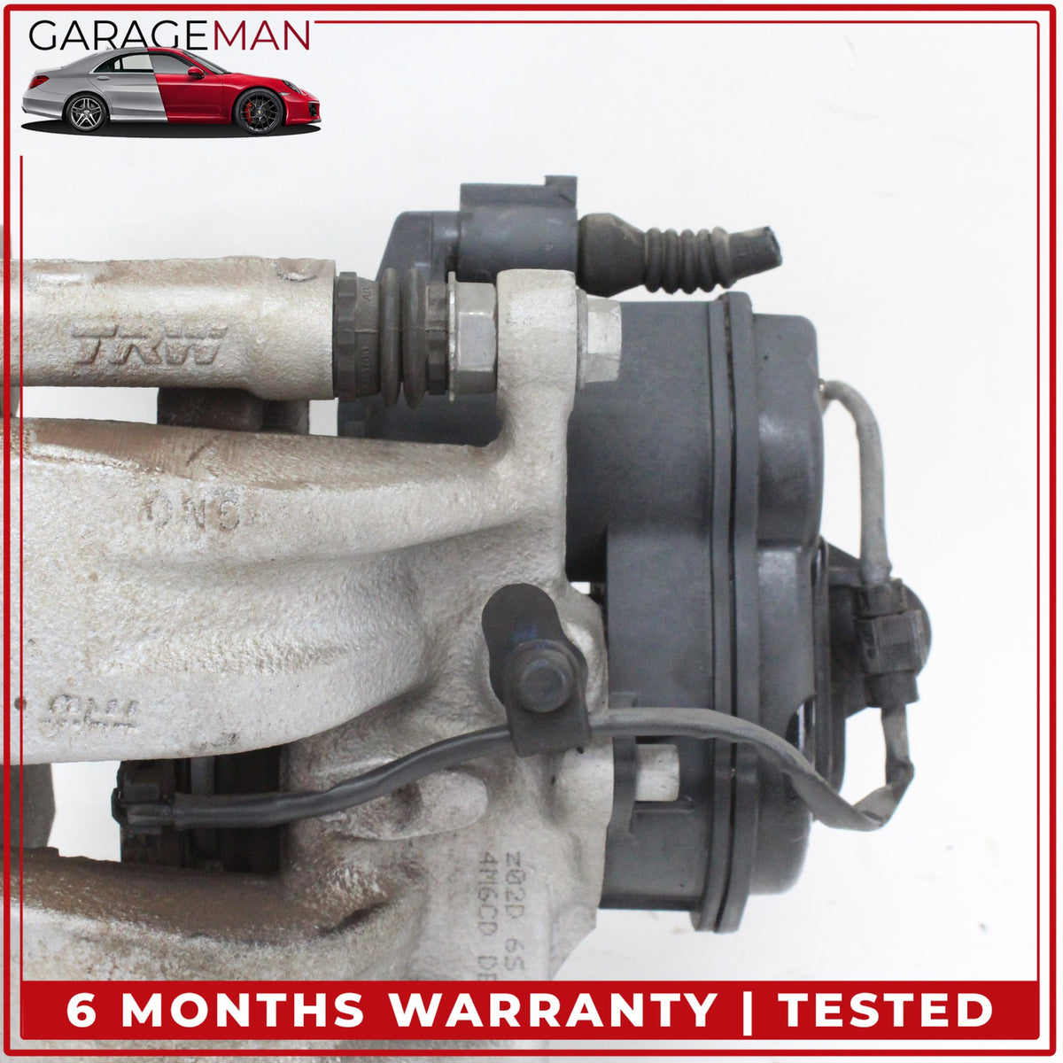 2017-2024 Audi Q7 Rear Left and Right Brake Caliper w/ Actuator 4M0406CD OEM