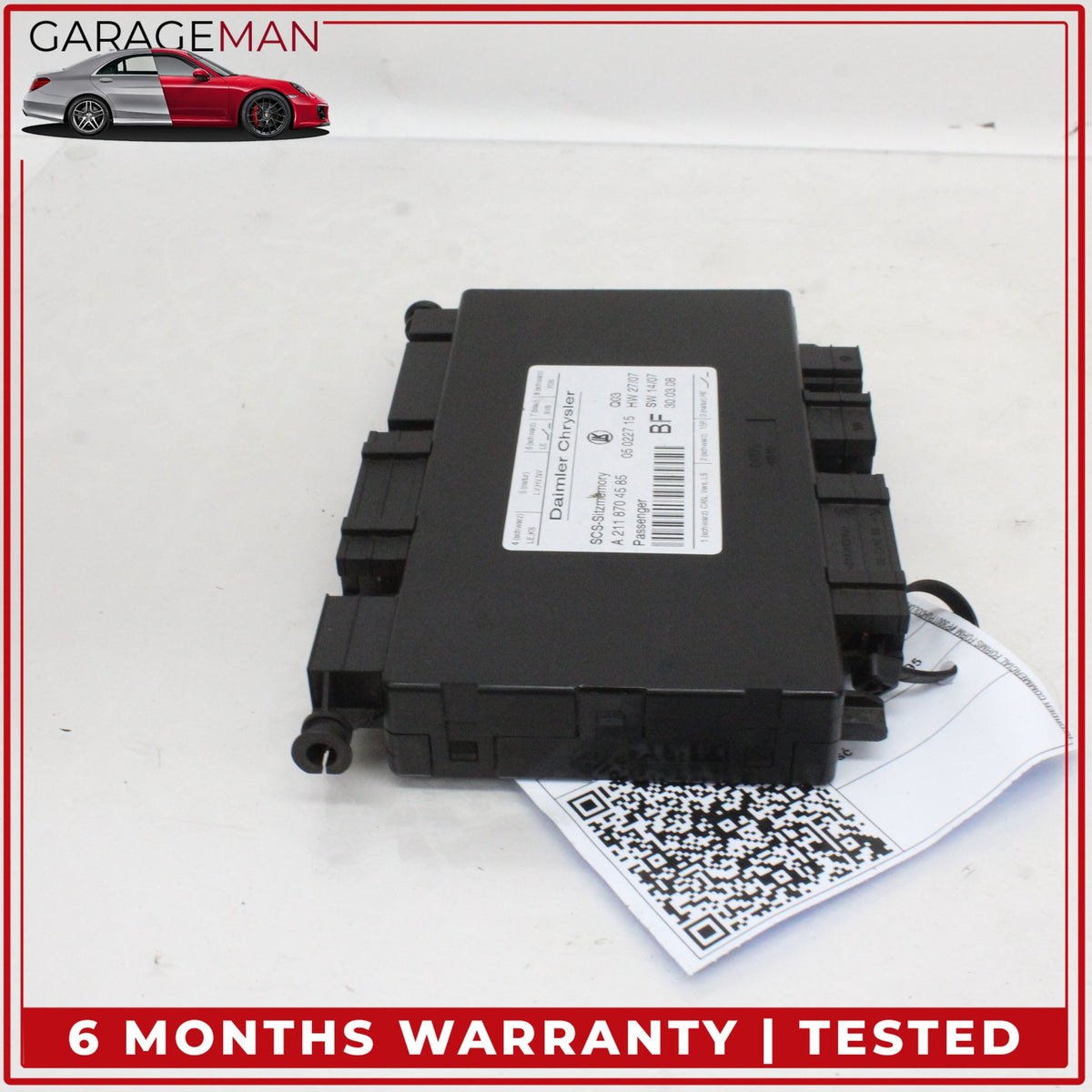 2003-2012 Mercedes W219 CLS550 Front Right Seat Control Module 2118704585 OEM
