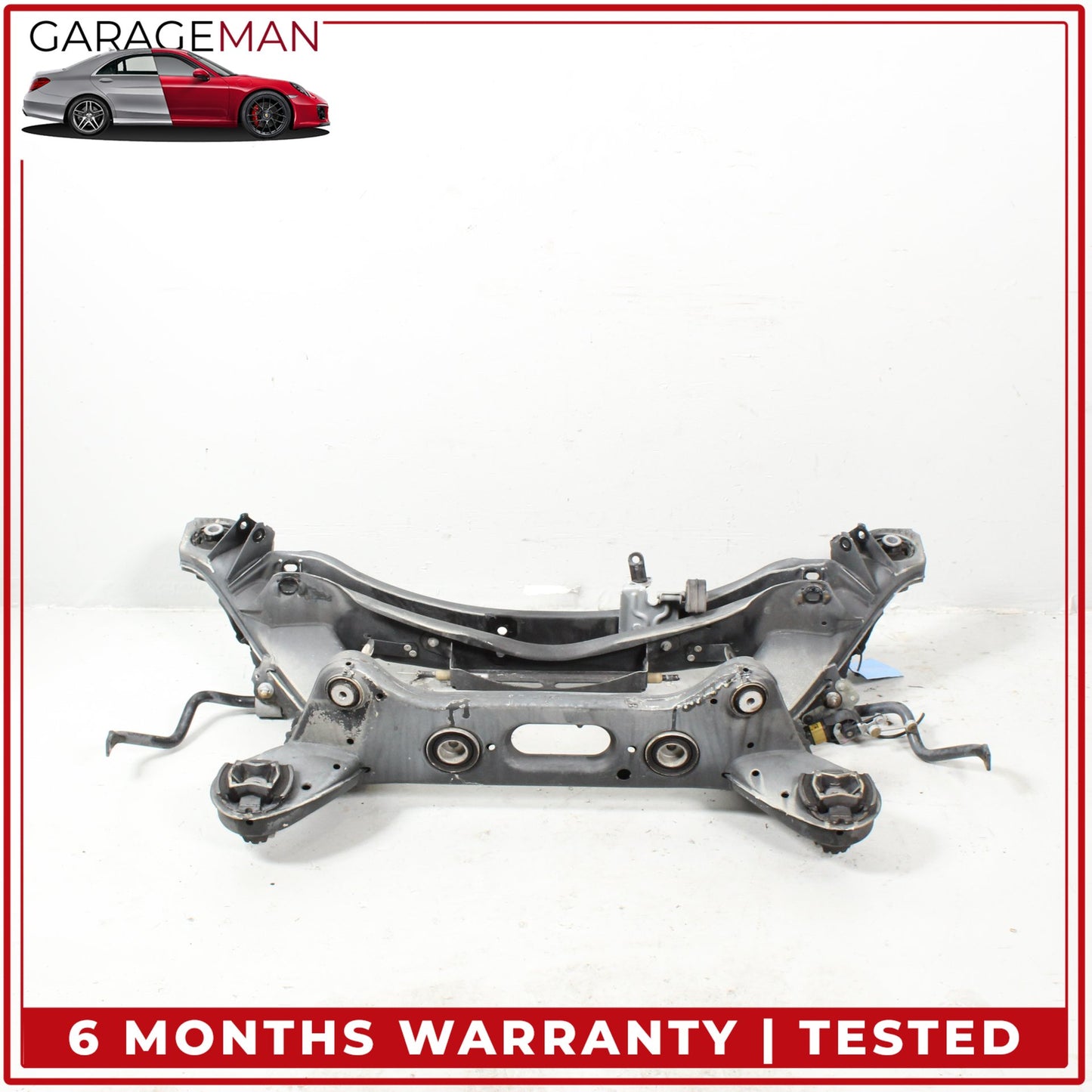 2008-2015 Mercedes W204 C250 Rear Subframe Crossmember w/ Anti Roll Sway Bar OEM