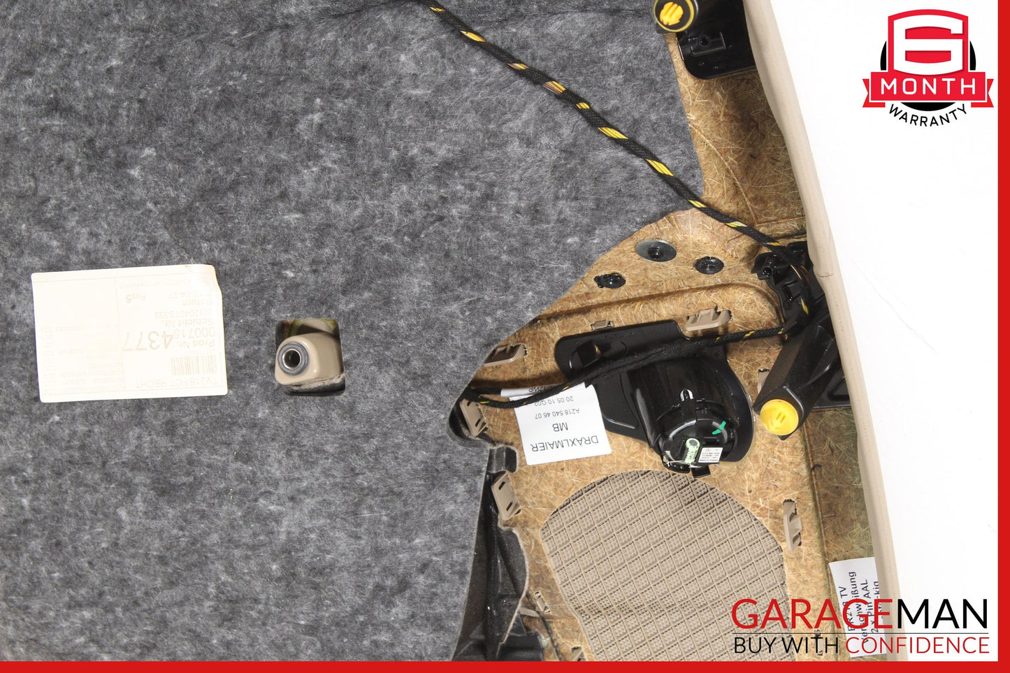 2012-2014 Mercedes W218 CLS550 Rear Right Side Interior Door Panel Beige OEM