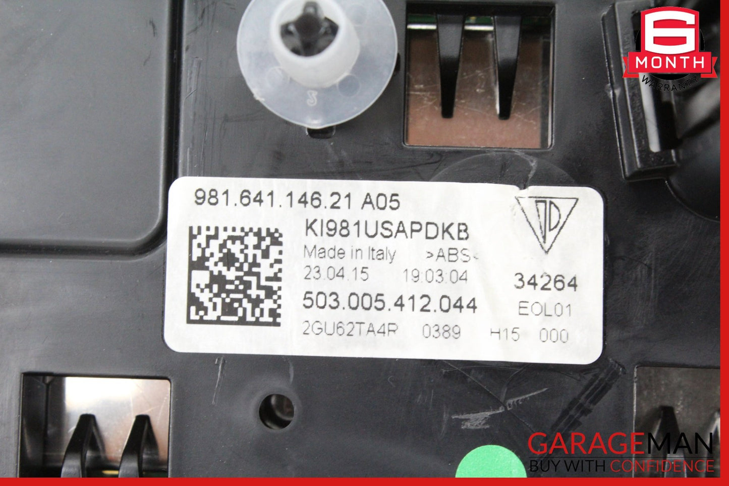 2013-2016 Porsche Cayman 981 Speedometer Instrument Cluster 98164114621 OEM