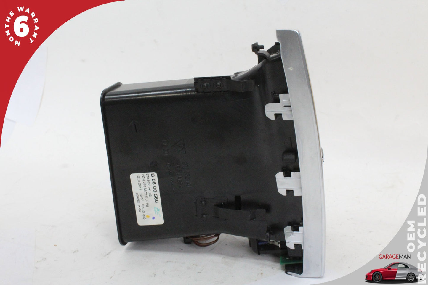 10-16 Porsche Panamera Sedan Front Left Dash AC A/C Air Vent 97055214103 Genuine