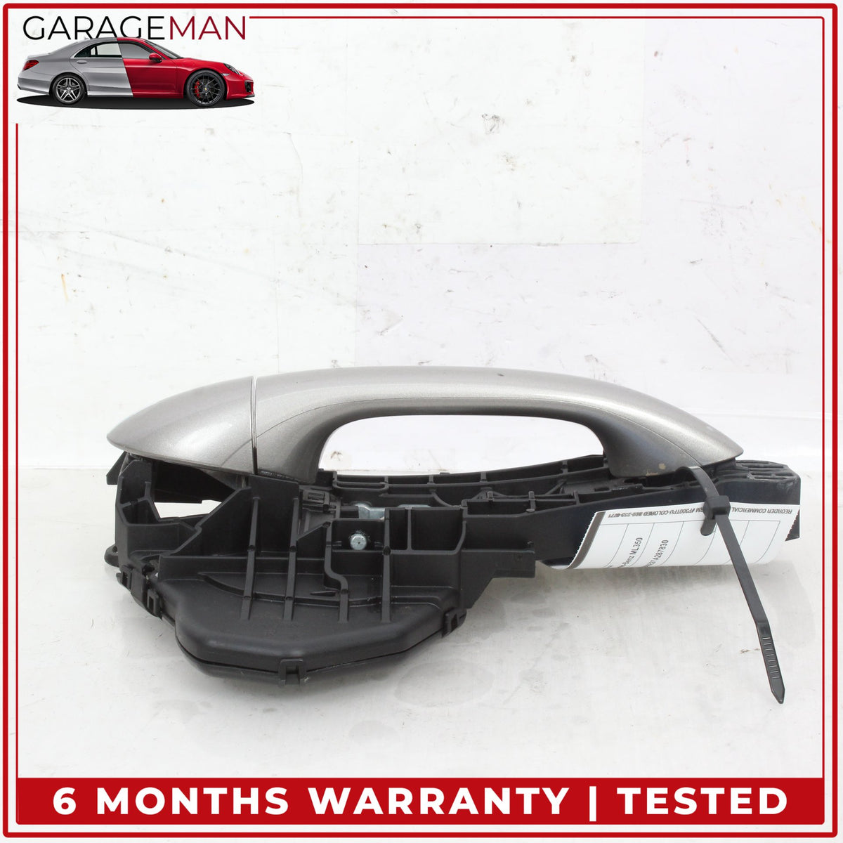 2006-2013 Mercedes W164 ML350 Front Right Side Exterior Door Handle Silver OEM