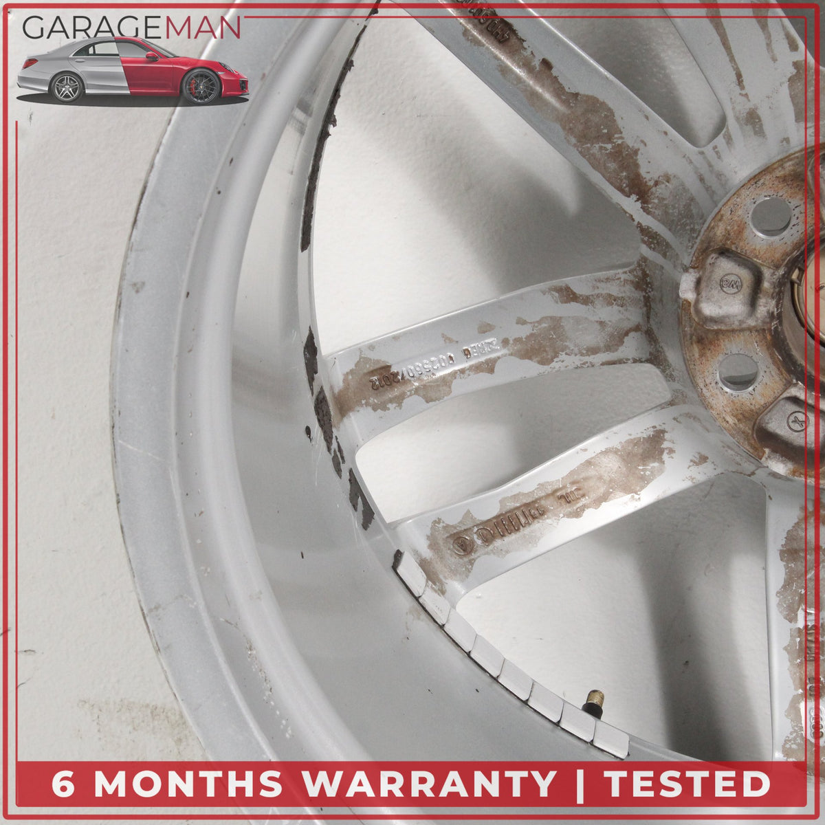 2011-2018 Audi A8 S8 A7 Front or Rear Side Wheel Rim 9JX20H2ET37 4H0601025BS OEM