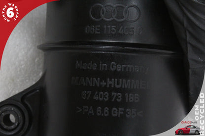 2007-2015 Audi Q7 SUV Engine Motor Oil Filter Housing 06E115405C OEM