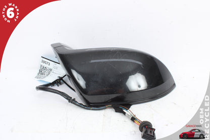 2012-2018 Audi A7 Front Right Side Door Rear View Mirror w/ Blind Spot Black OEM