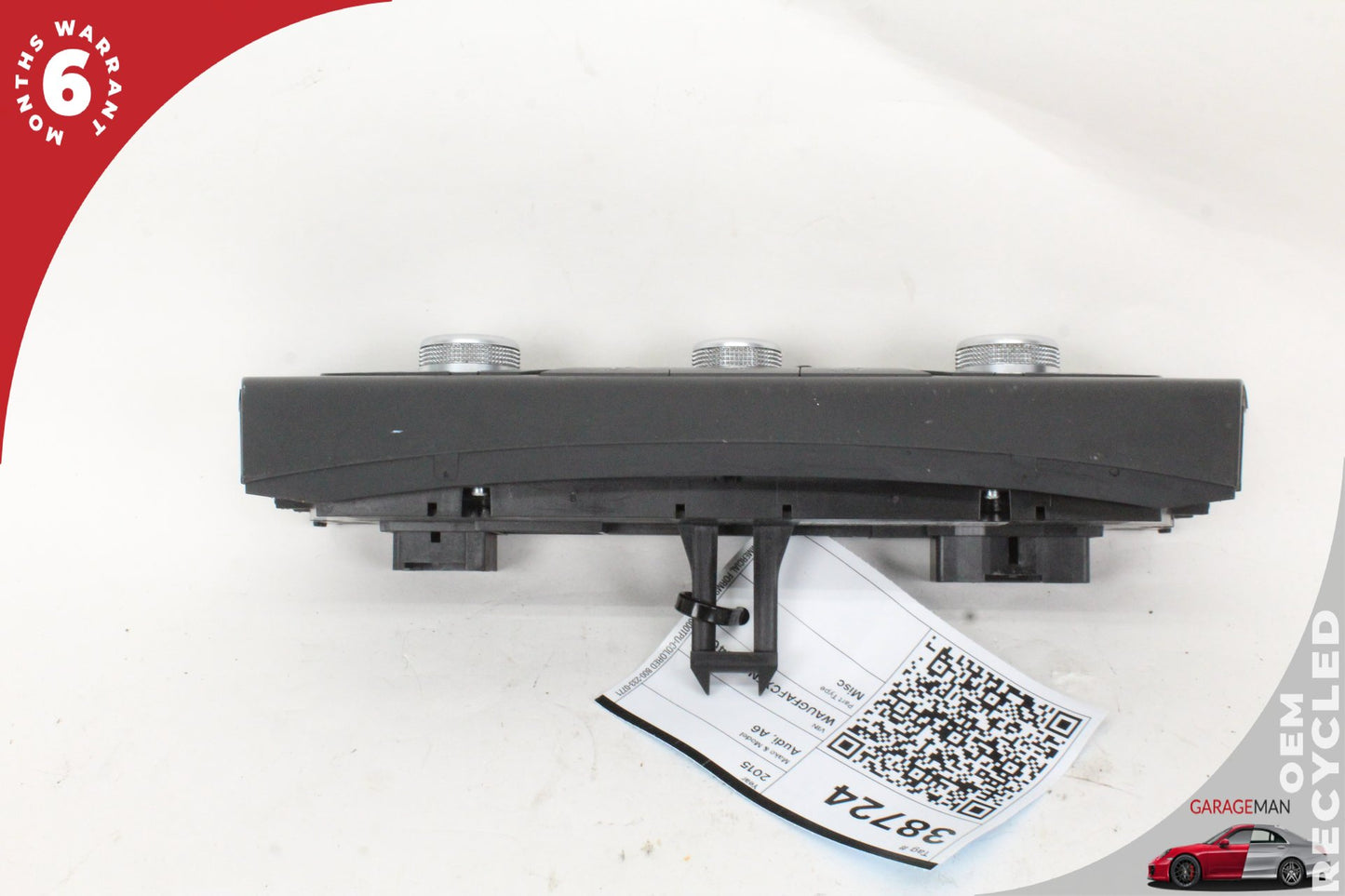 12-18 Audi A6 C7 Sedan AC Temperature Climate Control Panel 4G0820043AQ Genuine