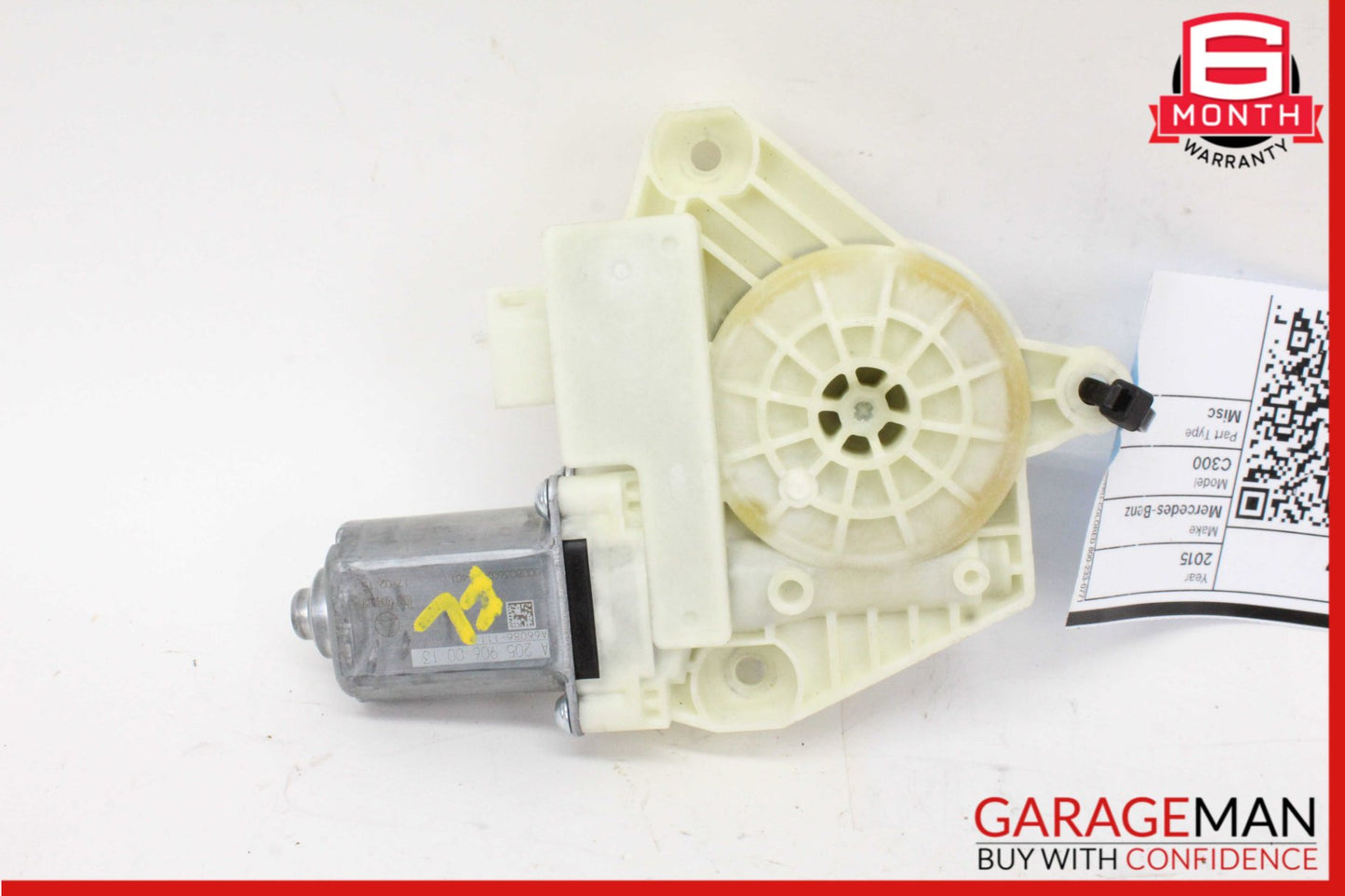 2015-2020 Mercedes-Benz C300 W205 Front Left Window Regulator Motor 2059060013