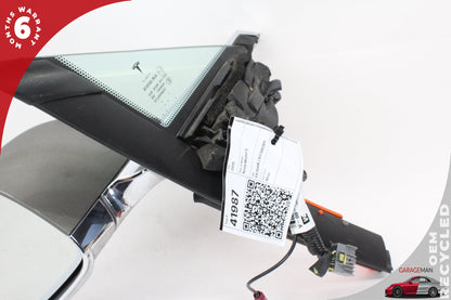 12-20 Tesla Model S 85D Hatchback Front Left Door Rear View Mirror 102565800A