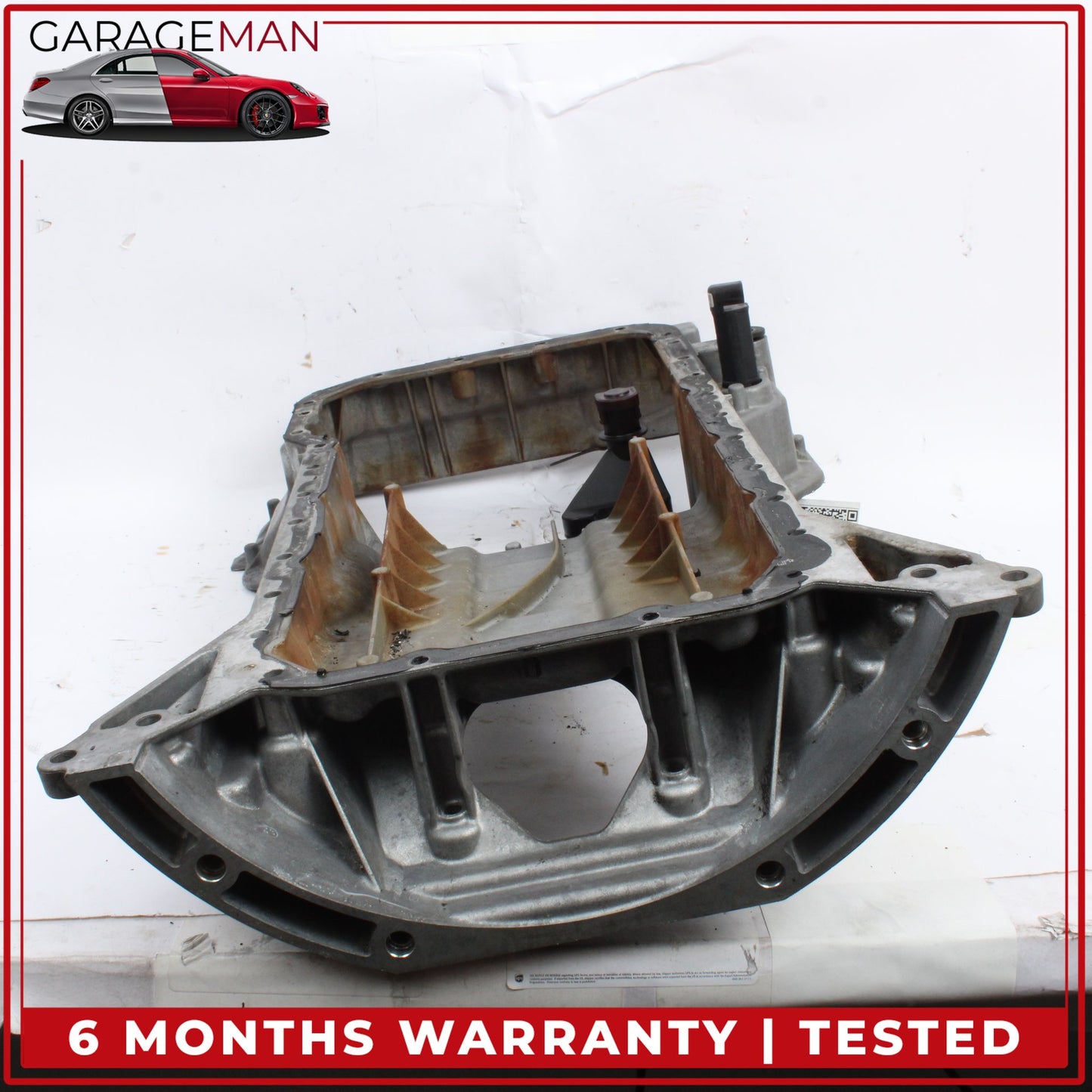1998-2006 Mercedes W220 S430 CLK430 Engine Motor Upper Oil Pan 1130141402 OEM