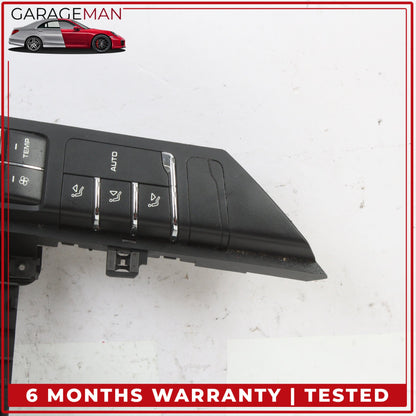 2011-2018 Porsche Cayenne 958 Front A/C Heater Climate Control Switch Panel OEM