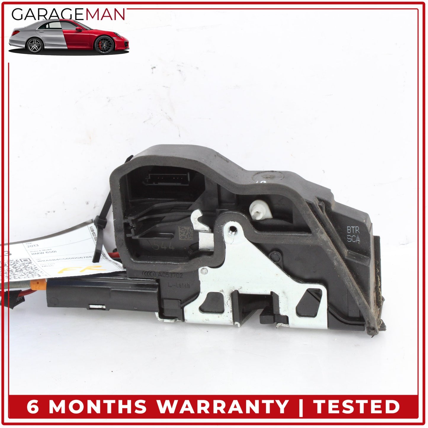 2012-2019 BMW 650i F06 Front Right Door Lock Actuator w/ Soft Close Motor OEM