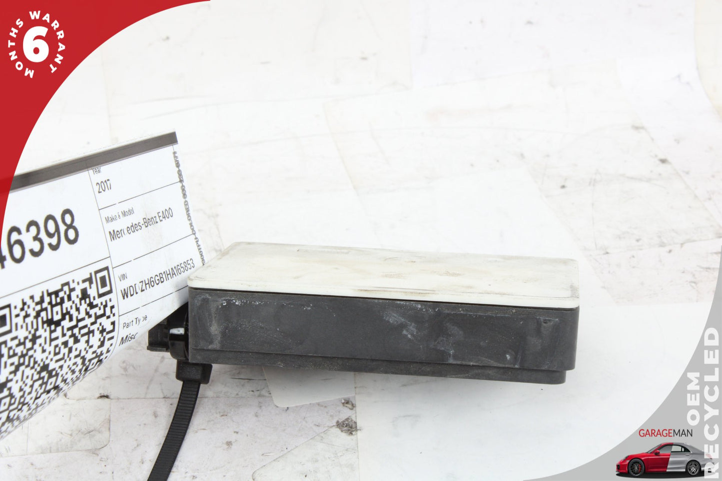 17-19 Mercedes-Benz E400 W213 Wagon Rear Bumper Blind Spot Radar Sensor 0009052307