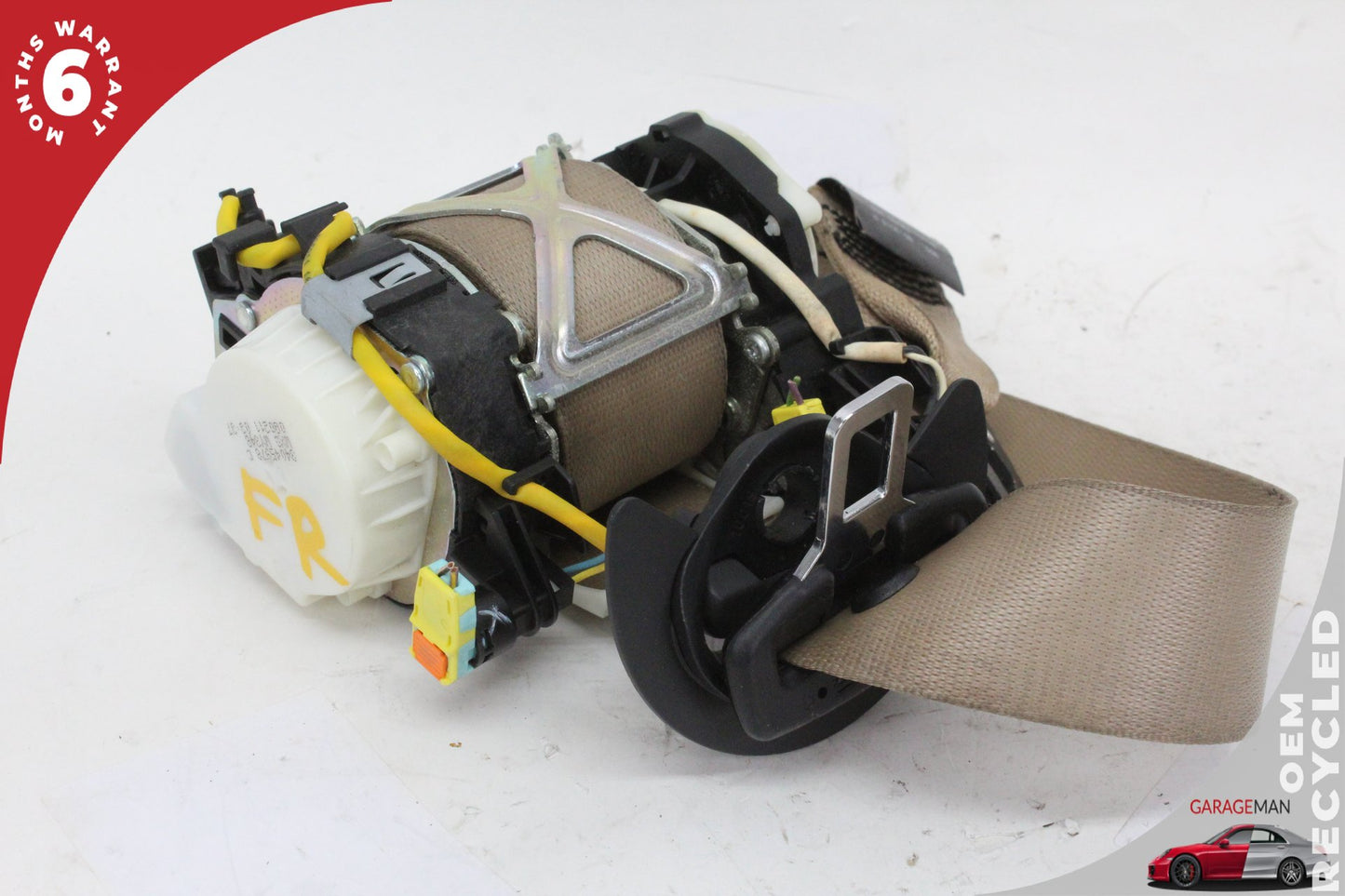 10-16 Porsche Panamera Sedan Right Front Seat Belt 97080303401 Genuine