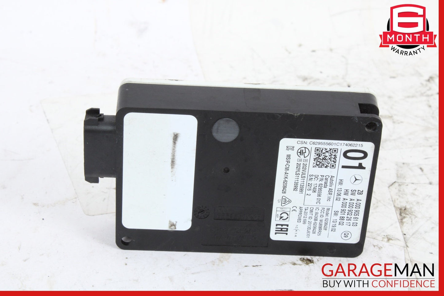 2018 Mercedes-Benz C300 W205 Rear Blind Spot Radar Sensor Module 0009056103