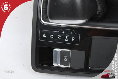 2012-2015 Audi A6 Front Center Console Switches w/ Trim &amp; Shifter Knob OEM