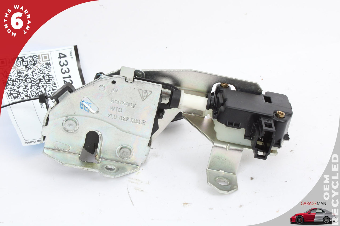 2003-2010 Porsche Cayenne 957 Trunk Lid Tailgate Latch Lock 7L0827506E OEM