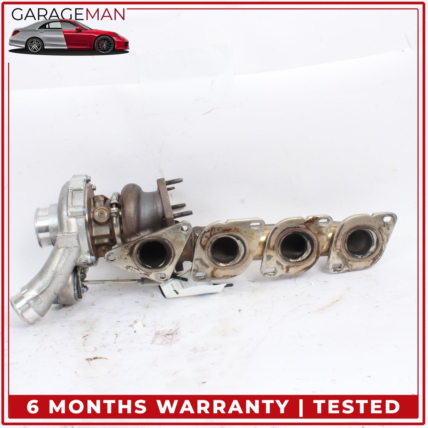 2012-2018 Mercedes-Benz CLS550 W218 Left Side Turbo Turbocharger w/ Manifold