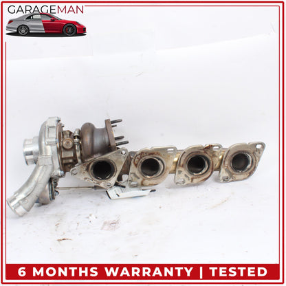 2012-2018 Mercedes-Benz CLS550 W218 Left Side Turbo Turbocharger w/ Manifold