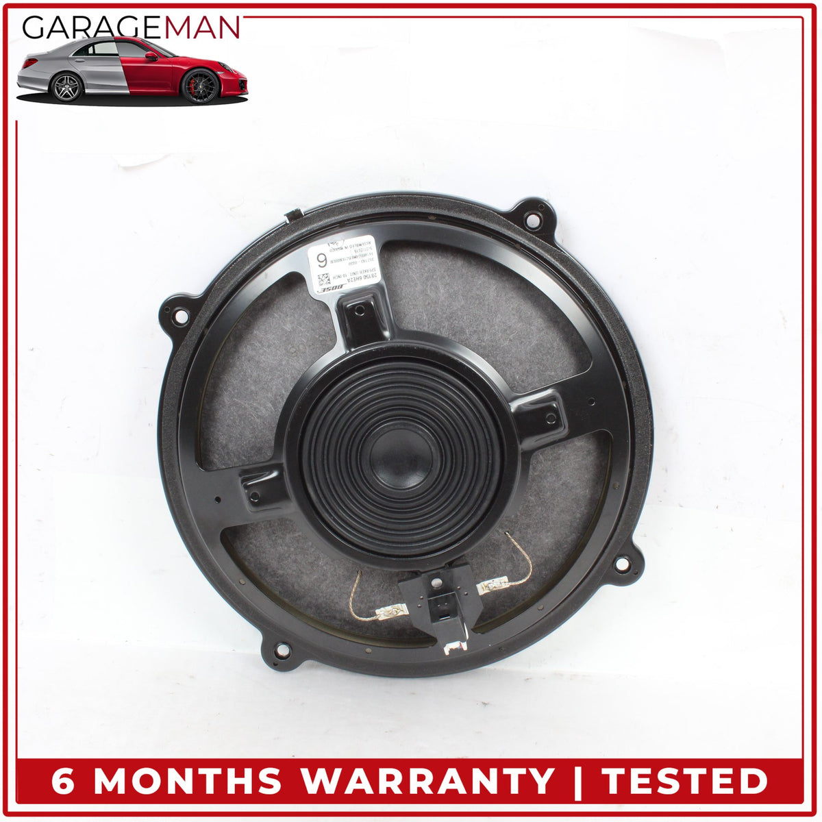 2014-2022 Infiniti Q50 Front & Rear Left & Right Door Speakers Set w/ Sub Woofer